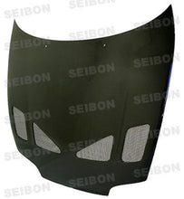 Load image into Gallery viewer, Seibon HD9398TYSUP-TR FITS 93-98 Toyota Supra (JZA80L) TR Style Carbon Fiber Hood