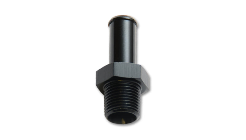 Vibrant 11200 FITS 1/8in NPT to 1/4in Barb Straight Fitting - Aluminum