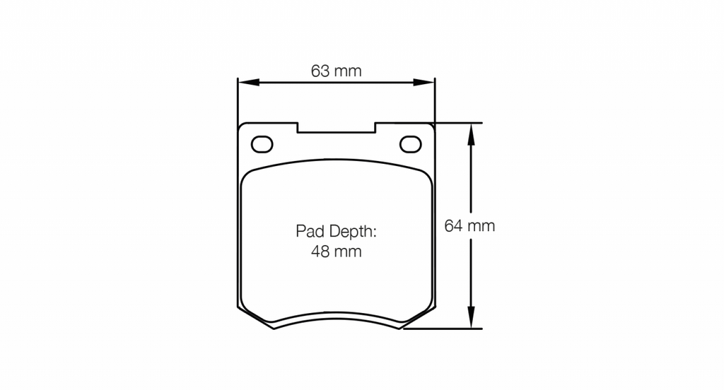 Pagid Racing 3190 RSH42 Compound Brake Pads