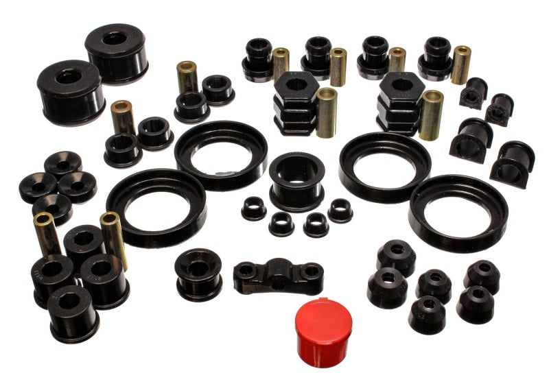 Energy Suspension 16.18109G FITS 99-00 Honda Civic Si Black Hyper-Flex Master Bushing Set