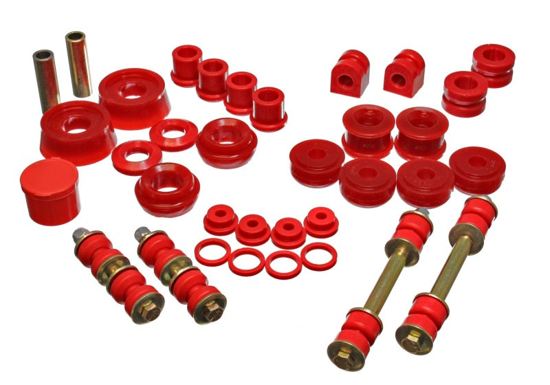 Energy Suspension 5.18114R FITS 03-05 Dodge SRT-4 FWD Red Hyper-flex Master Bushing Set