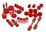 Energy Suspension 5.18114R FITS 03-05 Dodge SRT-4 FWD Red Hyper-flex Master Bushing Set