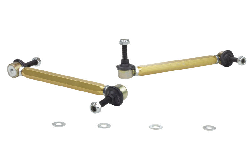 Whiteline KLC106 - 02-06 Mini Cooper S Rear Swaybar link kit-Adjustable ball end links