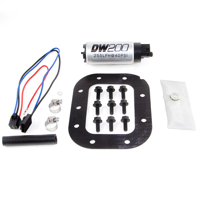 DeatschWerks 9-201-1028 - 86-89 Chevy Corvette 5.7L DW200 255 LPH In-Tank Fuel Pump w/ Install Kit