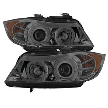 Load image into Gallery viewer, SPYDER 5009029 - Spyder BMW E90 3-Series 06-08 (4 dr) Proj LED Halo Amber Reflctr Rplc Bulb Smke PRO-YD-BMWE9005-AM-S