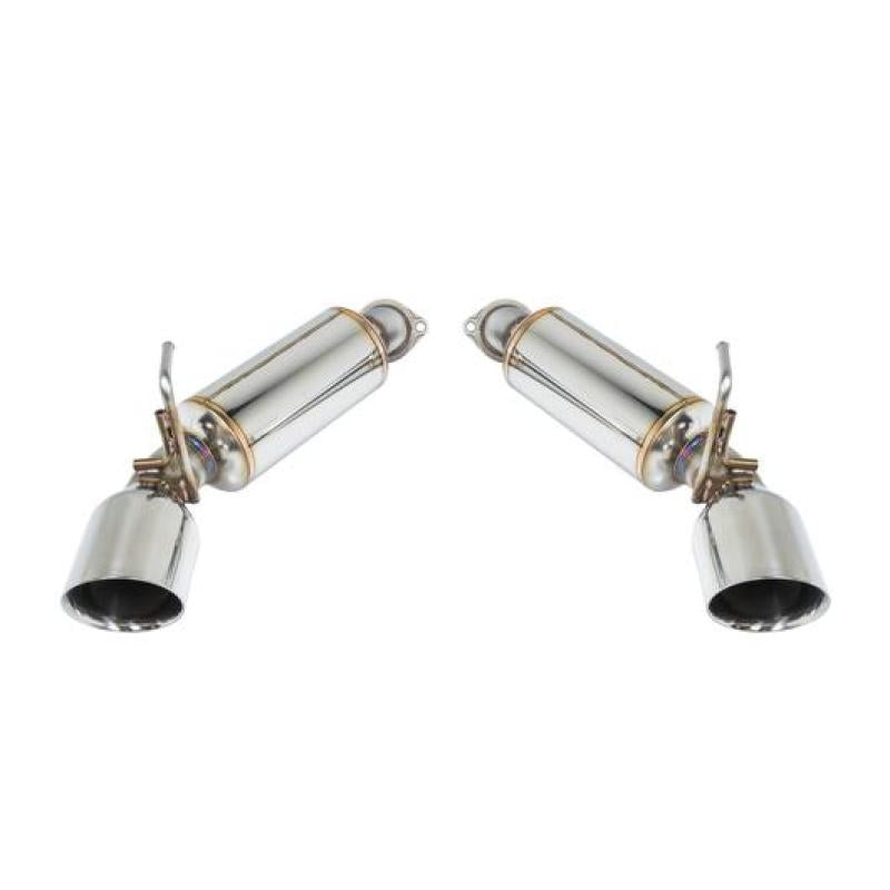 Remark RO-TS34-S - 09-19 Nissan 370z Axle Back Exhaust w/Stainless Single Wall Tip