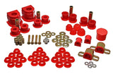 Energy Suspension 11.18101R - 86-91 Mazda RX7 Red Hyper-Flex Master Bushing Set