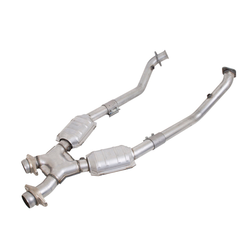 BBK 1670 FITS 99-04 Mustang 4.6 GT / Cobra High Flow X Pipe With Catalytic Converters2-1/2