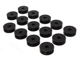 Energy Suspension 2.4101G FITS 2.4101G - 55-73 Jeep CJ5/CJ7/CJ8 Scrambler Black Body (Cab) Mount Set