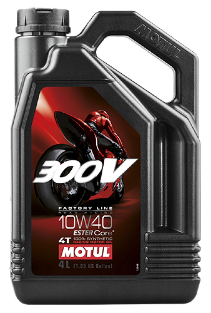 Motul 104121 FITS 4L Synthetic-ester 300V Factory Line Road Racing 10W40