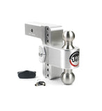 Weigh Safe LTB6-2.5 FITS 180 Hitch 6in Drop Hitch & 2.5in Shank (10K/18.5K GTWR) - Aluminum