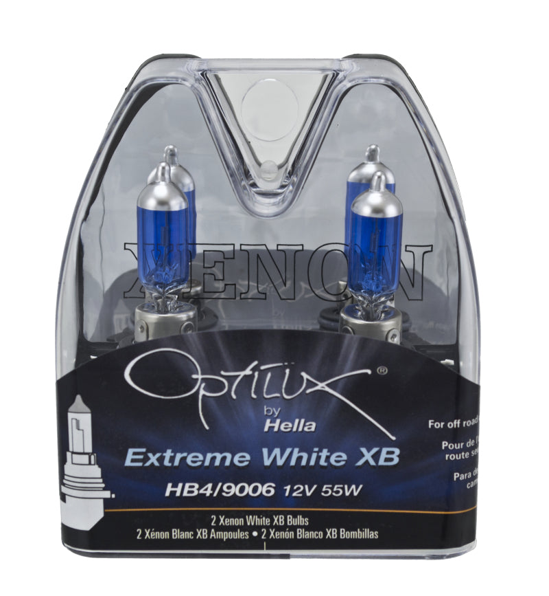 Hella H71071432 FITS 9006 12V 55W Xen White Bulb (Pair)