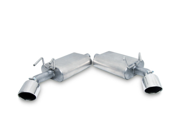 Gibson 10-15 Chevrolet Camaro LS 3.6L 2.25in Axle-Back Dual Exhaust - Aluminized - free shipping - Fastmodz