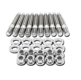 BLOX Racing BXFL-00308-8 - SUS303 Stainless Steel Intake Manifold Stud Kit M8 x 1.25mm 55mm in Length8-piece