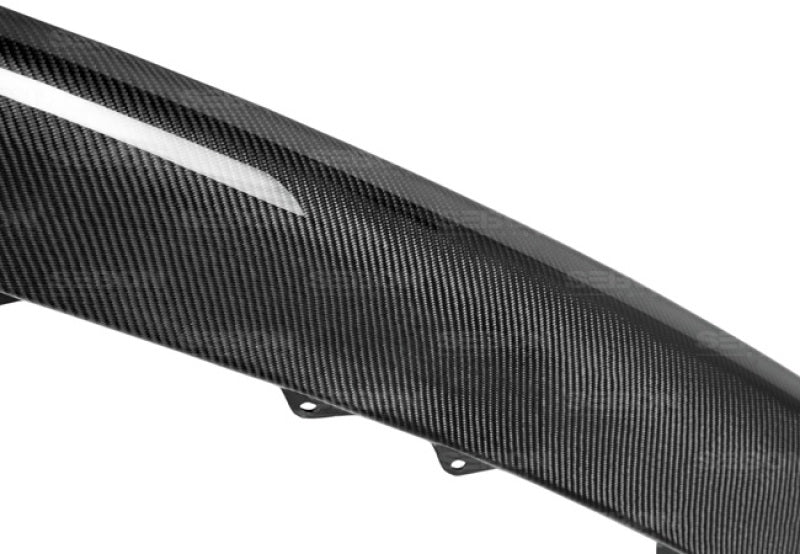 Seibon RL14LXIS-OE FITS 14 Lexus IS350 F Sport OEM-Style Carbon Fiber Rear Lip