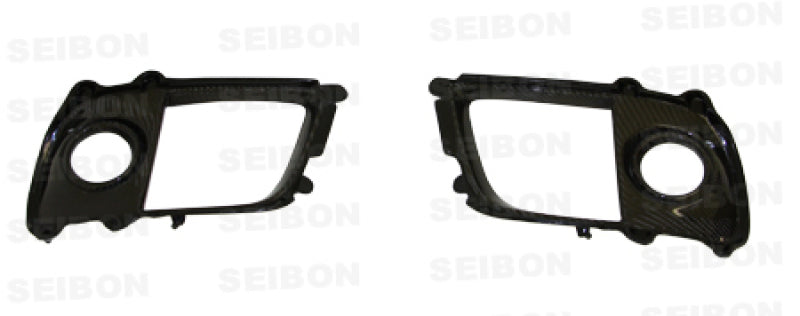 Seibon FLS0809MITEVOX FITS 08-12 Mitsubishi Lancer Evo X Fog Light Surround