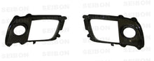 Load image into Gallery viewer, Seibon FLS0809MITEVOX FITS 08-12 Mitsubishi Lancer Evo X Fog Light Surround