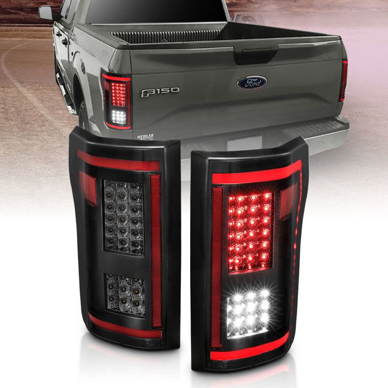 ANZO 311294 -  FITS: 15-17 Ford F-150 LED Taillights Smoke