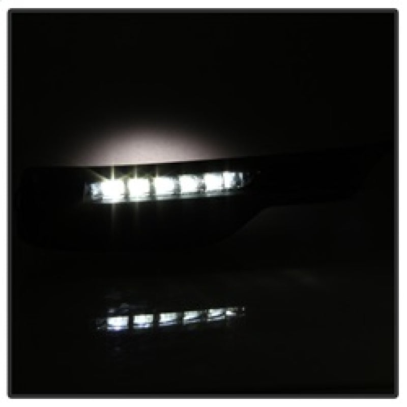 SPYDER 5083050 - Spyder Honda Accord Sedan 2016-2017 OEM LED Fog Lights W/Switch- Clear FL-HA2016-4D-LED-C