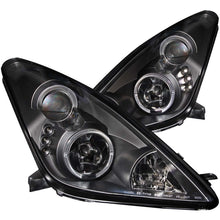 Load image into Gallery viewer, ANZO - [product_sku] - ANZO 2000-2005 Toyota Celica Projector Headlights w/ Halo Black - Fastmodz