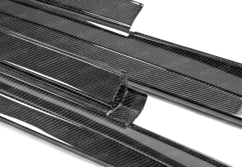 Seibon SS1113NSGTR-VS FITS 11-13 Nissan GTR R35 VS-Style Carbon Fiber Side Skirts (Pair)