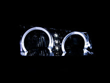 Load image into Gallery viewer, ANZO - [product_sku] - ANZO 2003-2006 Chevrolet Silverado 1500 Crystal Headlights w/ Halo Black - Fastmodz
