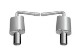 Gibson 619693 - 11-18 Ford Explorer Base 3.5L 2.25in Axle-Back Dual Exhaust Stainless