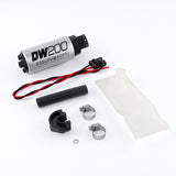 DeatschWerks 9-201-1024 - 94+ Nissan 240sx/Silvia S14/S15 255 LPH DW200 In-Tank Fuel Pump w/ Install Kit