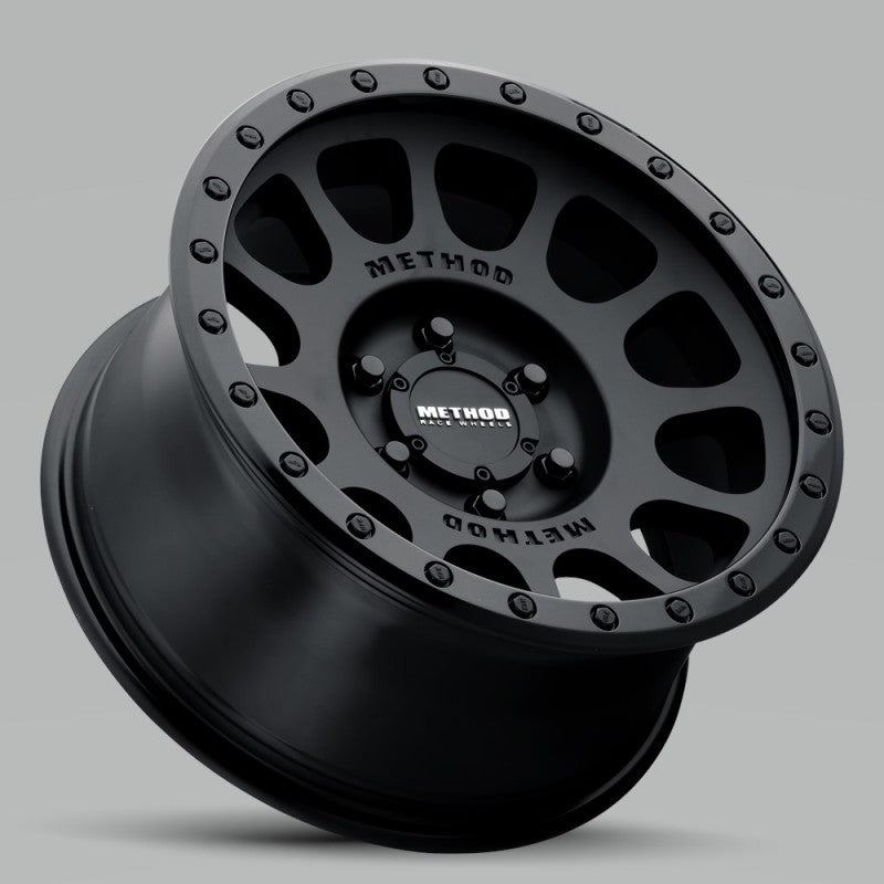 Method Wheels MR305785501000 - Method MR305 NV 17x8.5 0mm Offset 5x5 94mm CB Double Black Wheel