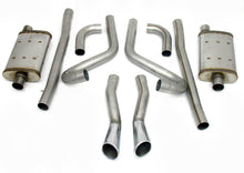 Load image into Gallery viewer, JBA 40-2653 - 65-66 Ford Mustang 260-428 409SS Dual Through Rear Valance Header Back Exhaust