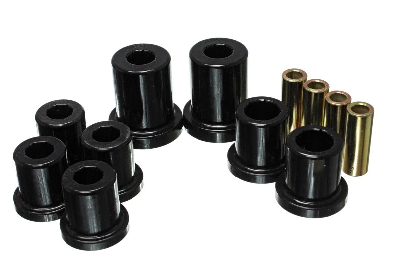 Energy Suspension 8.3128G - 03-09 Lexus GX470 / 03-09 Toyota 4Runner 2WD/4WD Blk Front Control Arm Bushing Set