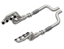 Load image into Gallery viewer, Kooks Headers 1156H630 - Kooks 2020 Mustang GT500 5.2L 2in x 3in SS Headers w/GREEN Catted Connection Pipe