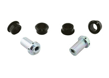 Load image into Gallery viewer, Whiteline KCA399 - 05-08 Subaru Legacy GT / 04-07 Subaru Outback XT Rear Camber adj kit-upper c/arm bushes