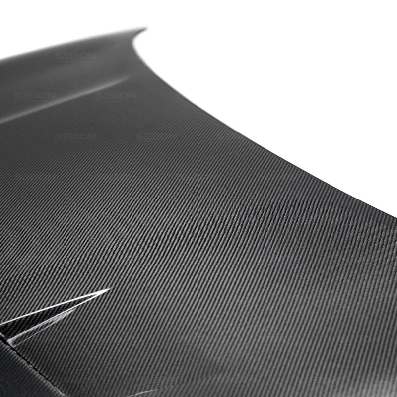 Seibon HD19HYVEL-TS FITS 2019 Hyundai Veloster TS-Style Carbon Fiber Hood