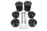 BMR Suspension DMB112 - BMR 15-18 Dodge Challenger Aluminum Differential Mount Housing Bushing Kit Black Anodized