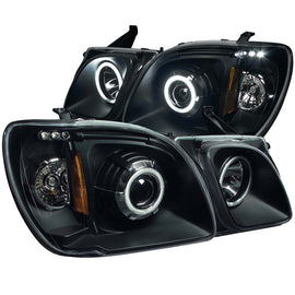 ANZO 111170 FITS: 1998-2007 Lexus Lx470 Projector Headlights w/ Halo Black (CCFL)
