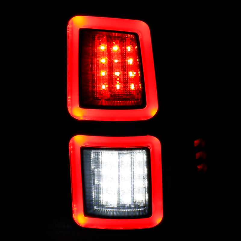 ANZO - [product_sku] - ANZO LED Smoke 13-17 Dodge Ram 1500/2500/3500 LED Taillights Smoke - Fastmodz