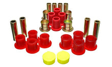 Load image into Gallery viewer, Energy Suspension 5.3139R FITS 87-04 Dodge Dakota / 98-03 Durango 4WD Red Front End Control Arm Bushing Set