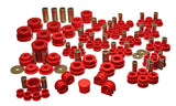 Energy Suspension 7.18108R - 02-09 Nissan 350Z / 03-07 Infiniti G35 Coupe Red Hyper-Flex Master Bushing Set