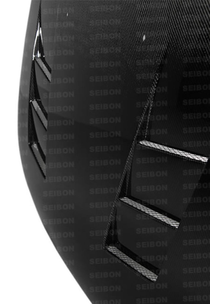 Seibon HD9295HDCV2D-TS FITS 92-95 Honda Civic 2DR/3DR TS-Style Carbon Fiber Hood