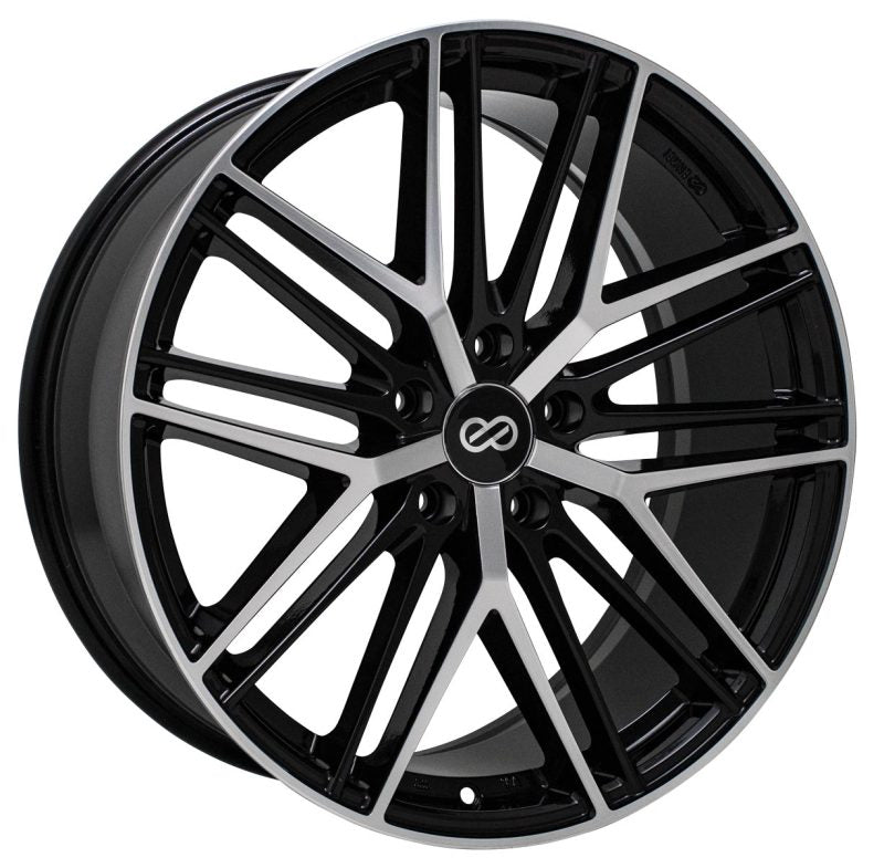 Enkei 518-285-1240BKM - Phantom 20x8.5 5x120 40mm Offset Black Machined Wheel