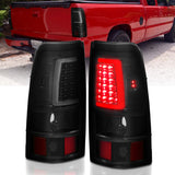 ANZO 311334 -  FITS: 2003-2006 Chevy Silverado 1500 LED Taillights Plank Style Black w/Smoke Lens