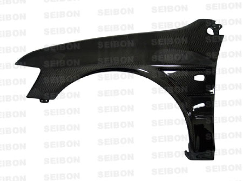 Seibon FF0305MITEVO8 FITS 03-07 Mitsubishi Evo 8 & IX 10mm Wider Carbon Fiber Fenders