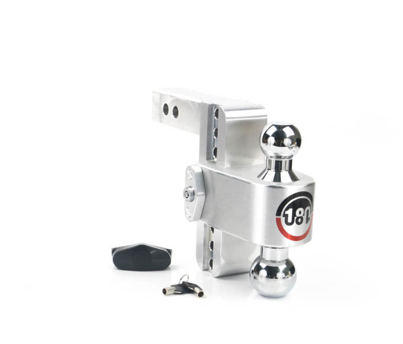 Weigh Safe CTB6-2 FITS 180 Hitch 6in Drop Hitch & 2in Shank (10K/12.5K GTWR) - Aluminum
