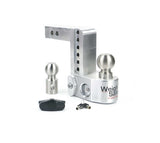 Weigh Safe WS6-2 FITS 6in Drop Hitch w/Built-in Scale & 2in Shank (10K/12.5K GTWR) - Aluminum