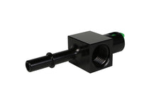 Load image into Gallery viewer, Aeromotive 15121 FITS 3/8in Quick Connect with AN-08 port and 1/8in gauge port