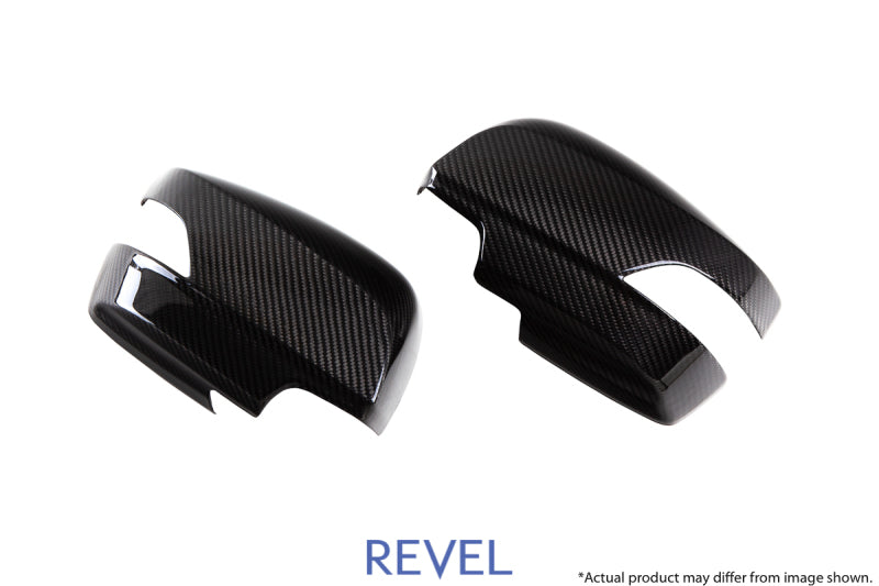 Revel 1TR4GT0AS11 - GT Dry Carbon Mirror Covers (Left & Right) 15-18 Subaru WRX/STI 2 Pieces