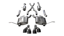 Load image into Gallery viewer, CORSA Performance 14992BLK FITS Corsa 14-16 Jeep Grand Cherokee Summit Edition Black 2.5in Dual Rear Exit Cat-Back Exhaust