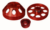 Torque Solution TS-GEN-006R - Lightweight WP/Crank/Alt Pulley Combo (Red): Hyundai Genesis Coupe 3.8 2010+