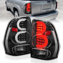 Load image into Gallery viewer, ANZO 311371 -  FITS: 2002-2009 Chevrolet Trailblazer LED Tail Lights w/ Light Bar Black Housing Clear Lens